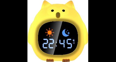 ApexArte® Slaaptrainer Kinderen - Kinderwekker - Slaapwekker - Digitale wekker
