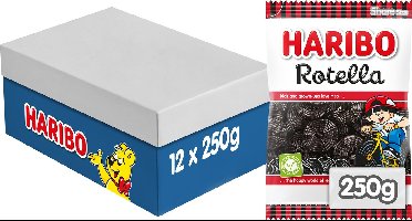Haribo Rotella - drop - 12 x 250g