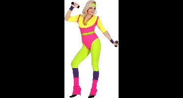 Fitness instructrice kostuum 80's