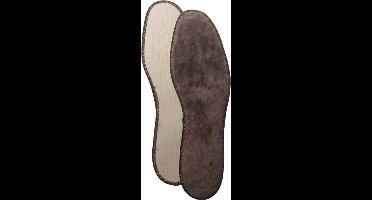 Bama Royal Wollen Vachtzool - Winter Inlegzool - Lamsvacht - Tegen koude voeten - Warm en zacht - Maat 46