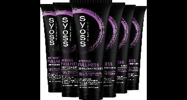 Syoss Fullness - Conditioner - Geeft Volume - Voeg Textuur Toe - Voordeelverpakking - 6x250 ml