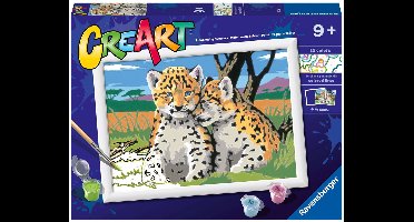 Ravensburger CreArt Safari Friends - Schilderen op nummer voor kinderen
