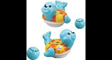 VTech Blub Blub Waterpret Zeeleeuw - Badspeeltjes - Badspeelgoed Baby - Vrolijke Zinnetjes en Melodietjes - 1 tot 3 Jaar