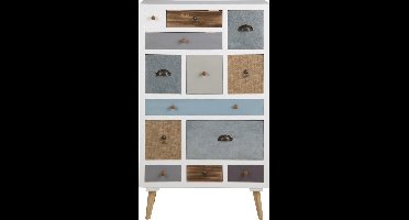 FYN Thijs - Kommode - Ladekast - met 13 lades - Wit