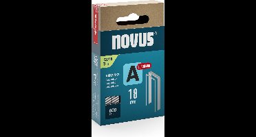 Novus Tools 042-0782 Nieten met fijn draad Type 53 800 stuk(s) Afm. (l x b) 18 mm x 11.3 mm