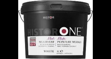 One Muurverf - Wit - 5 Liter