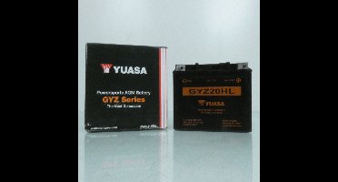 Batterie SLA Yuasa pour Moto Honda 1800 GL GOLDWING ABS 2018 à 2022 GYZ20HL / 12V 20Ah Neuf