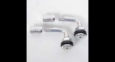 vicma autogereedschap zilver / 90° bocht nieuw