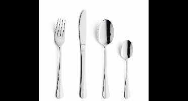 Amefa Napoli Bestekset - 24 Delig - 6 Persoons - Zilver