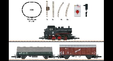 Startset goederentrein met stoomlocomotief serie 89, railovaal, ri