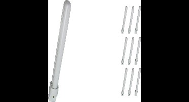 Voordeelpak 10x Osram Dulux S 11W 840 | Koel Wit - 2-Pin