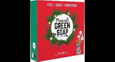 Marcel's Green Soap Kerst Geschenkset - Argan & Oudh - 3 stuks