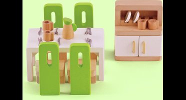 Hape Eetkamer Poppenhuis