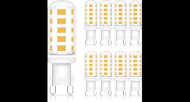 LED's Light G9 LED steeklampen - 4W vervangt 48W - Warm wit licht - 9PACK