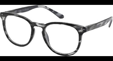 I Need You Leesbril Robin +1.00 Zwart met grijze print