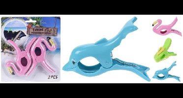 Basic Handdoekklemmen 2 Stuks