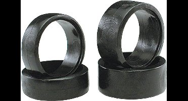 Kyosho K.MDT001, Wielen & banden set, Zwart