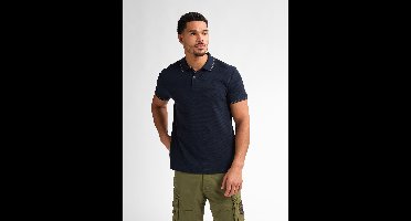 Petrol Industries - Heren Klassieke Polo Aqua - Blauw - Maat S