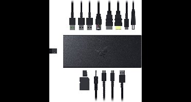 Razer USB 4 Dock - Docking Station - 14 Poorten - USB 4 Dock Voor 2 Schermen - Met HDMI - Zwart