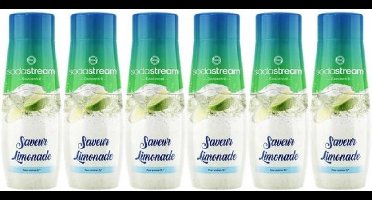 Set van 6 SODASTREAM LIMONADEconcentraten - 440 ml