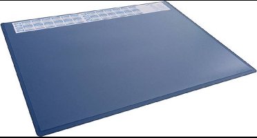 Durable 722307 Bureau onderlegger 4-jaarskalender Donkerblauw, Transparant (b x h) 650 mm x 500 mm