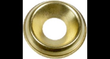 Hoenderdaal Kraalring messing 20mm