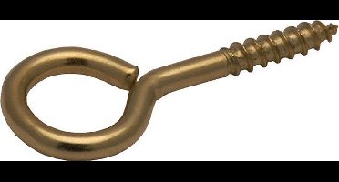 Gebu Schroefoog Messing HD 2.65 x 12 x 6mm