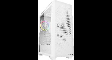 Sharkoon VS9 RGB Wit - Towermodel - ATX - wit
