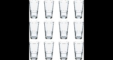 Mammoet - Budgetline - Bierglas - Amsterdammertje - 12 stuks - 34 cl - Transparant glas - Stapelbaar