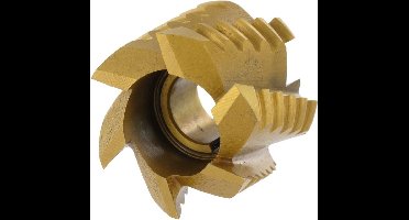 Mantelkopruwfrees HSSCo TiN 40x32x16 mm MW Tools MKFR40T