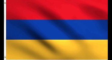 New Age Devi - Vlag van Armenië - 90 x 150 cm - Armeense trots