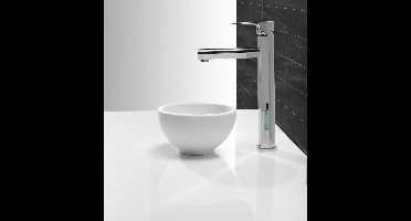 Wiesbaden Solid Surface opzetfontein rond 200x200x110