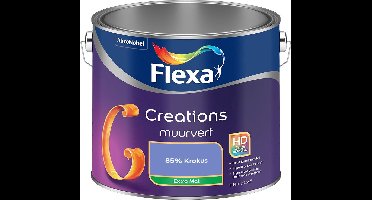 Flexa - Creations Muurverf Extra Mat - 85% Krokus - Mengverf - 2.5 L