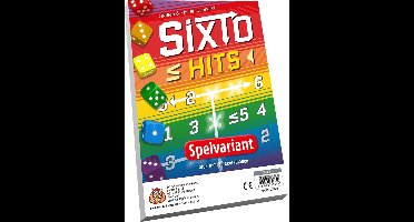 White Goblin Games - Sixto: Hits - Dobbelspel - 1 tot 6 spelers - Uitbreiding - nieuwe mogelijkheden tot scoren - Voor rekenplezier