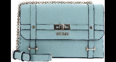 GUESS Schoudertas Emilee Convertible Crossbody Flap Turquoise Mintgroen