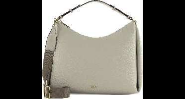 DKNY Handtas Schoudertas Hailey Conv Hobo Bag Pebble Lichtgrijs