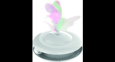 Mpets Speeltje Capella - Kattenspeelgoed - Ø12x8 cm Wit Interactief