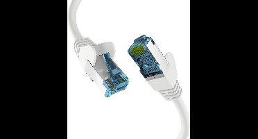 EFB Eletronik RJ45 PATCHKABEL met CAT7 ROIKABEL WIT 7,5m