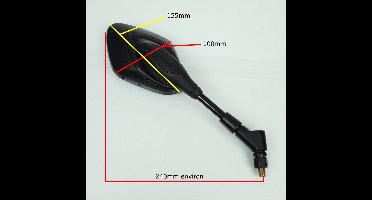 vicma rechter spiegel voor suzuki 600 gsf bandit 2009 tot 2010 es759d / 56500-44g10-000 nieuw