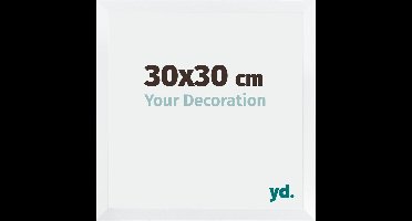Your Decoration - Fotolijst 30x30 cm - MDF - Wit Mat - Catania