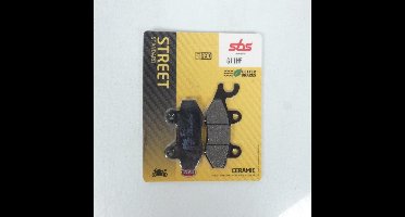 sbs remblokje voor motor yamaha 250 wrz 1990 tot 1997 611hf fr / voor nieuw