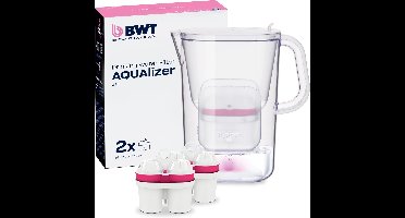BWT - WATERFILTERKAN + 2 x FILTER VOOR MAGNESIUM MINERALIZED WATER