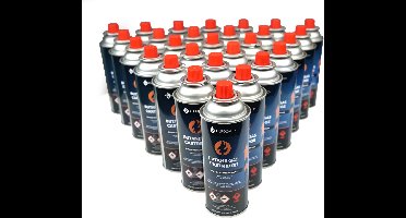 Eurocatch Gas Cartridge - Butaangas - Gasflessen - Gasbussen - Butaan - Navulling - 227g - 28 Stuks - Noodpakket