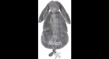 Happy Horse Tuttle grijs met geborduurde naam