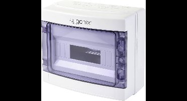 Sygonix SY-5491854 Kleine verdeelkast Oppervlakmontage Aantal groepen: 12 Aantal rijen: 1 Inhoud: 1 stuk(s)
