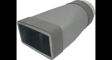 Econox Thermoduct verloopstuk 220x80 mm naar diameter 150 mm