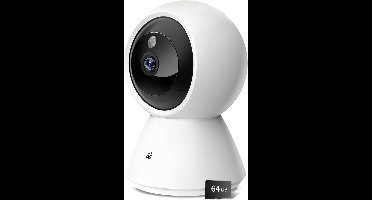ApexArte® Hondencamera - Huisdiercamera - Babyfoon met Camera en App - Baby Monitor - Full HD - Wit