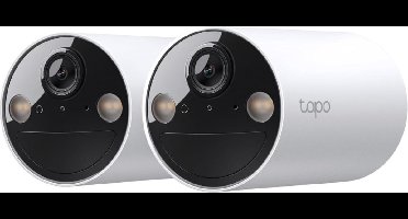 Tapo C410 Beveiligingscamera buiten 2 pak - 2K 3MP- IP65