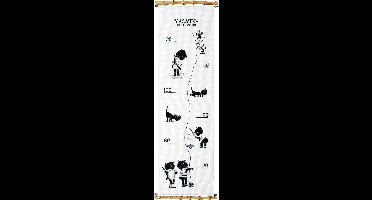 Pako Borduurpakket - Groeimeter - telpatroon - Jip & Janneke , Fiep Westendorp - 270.006 - Aida - 17 x 67 cm - DIY kit