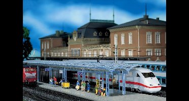 Faller - 2 ICE-perrons - modelbouwsets, hobbybouwspeelgoed voor kinderen, modelverf en accessoires